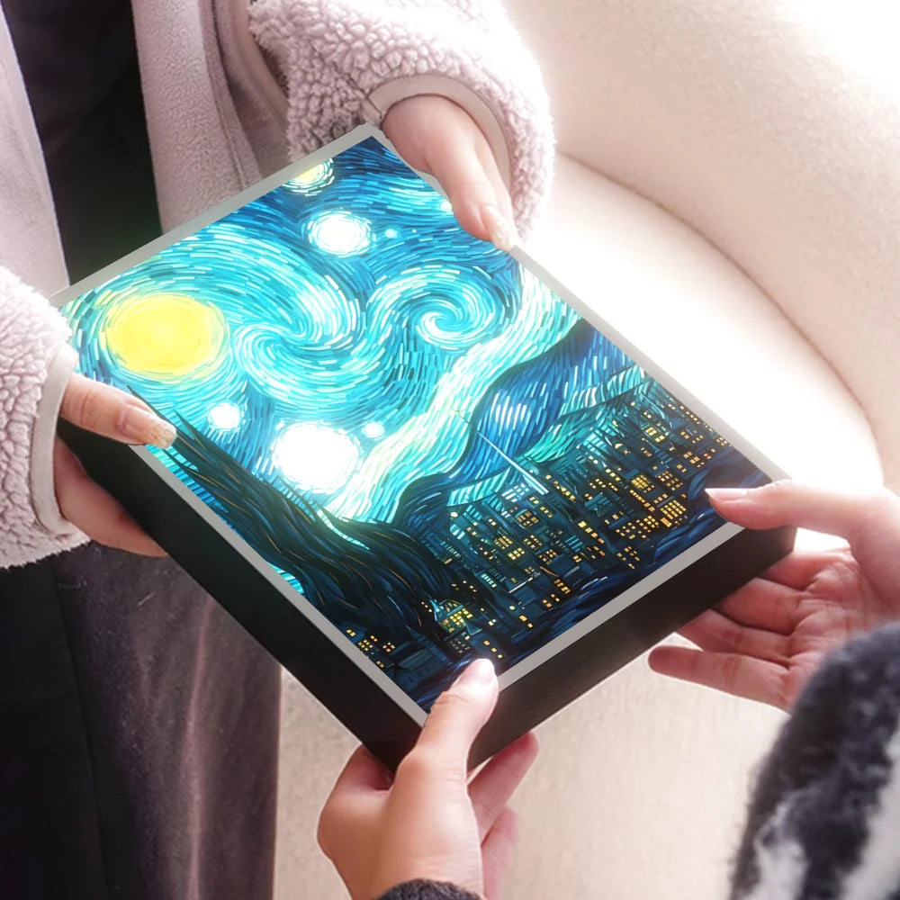Van Gogh Starry Night Night Light 