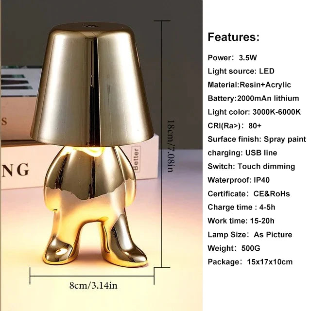 Mr. Series Rechargeable LED Table Lamps
