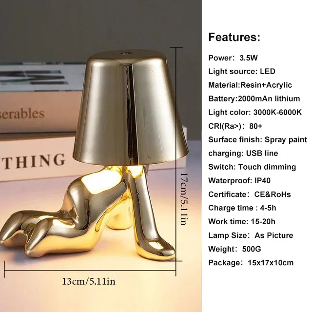 Mr. Series Rechargeable LED Table Lamps