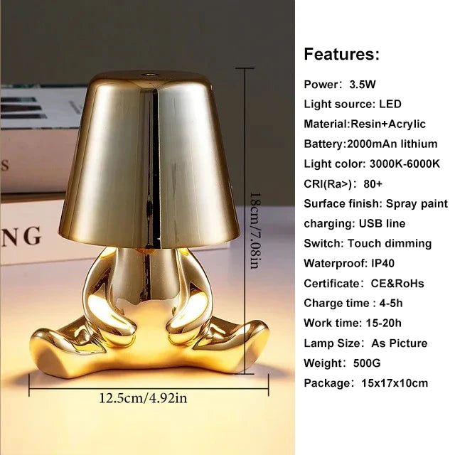 Mr. Series Rechargeable LED Table Lamps