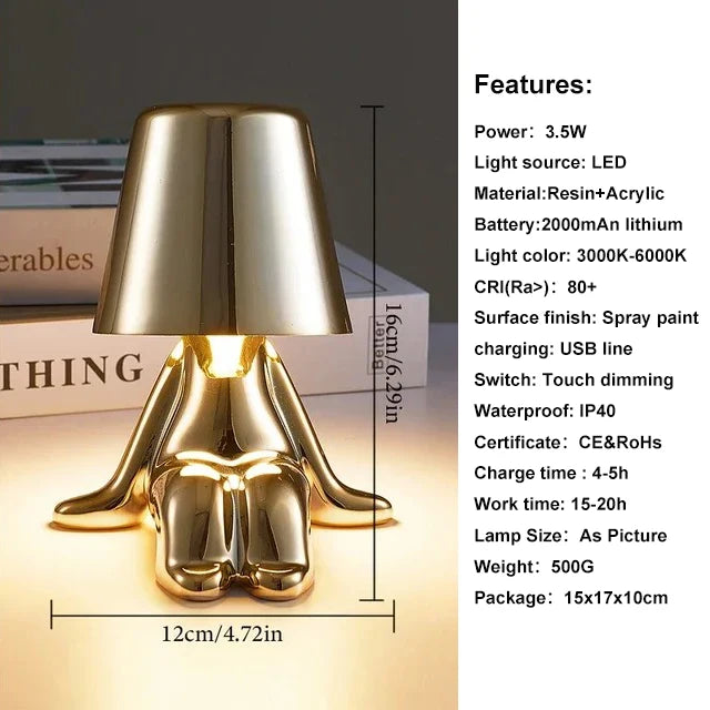 Mr. Series Rechargeable LED Table Lamps