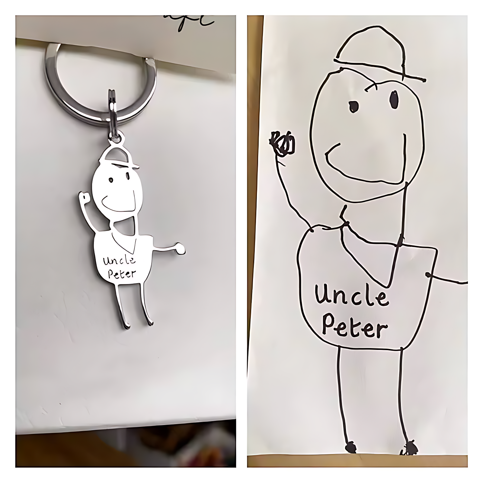 Customized Drawing Keychain